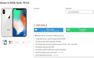 iPhone X hàng bãi giá hơn 7 triệu đồng ồ ạt về Việt Nam dịp cuối năm