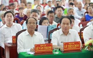 Phó thủ tướng Lê Văn Thành dự ngày hội Đại đoàn kết tại Long An