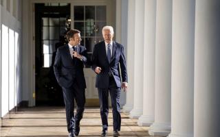 Tổng thống Mỹ, Pháp thể hiện sự thống nhất về vấn đề Ukraine