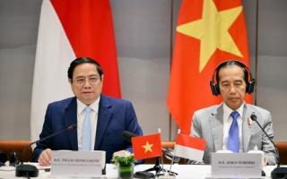 Thủ tướng và Tổng thống Indonesia kêu gọi DN 2 nước tăng cường hợp tác